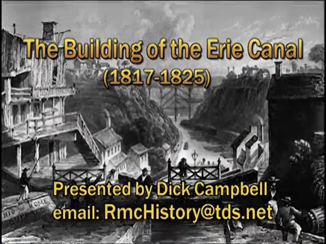 The Building of the Erie Canal
