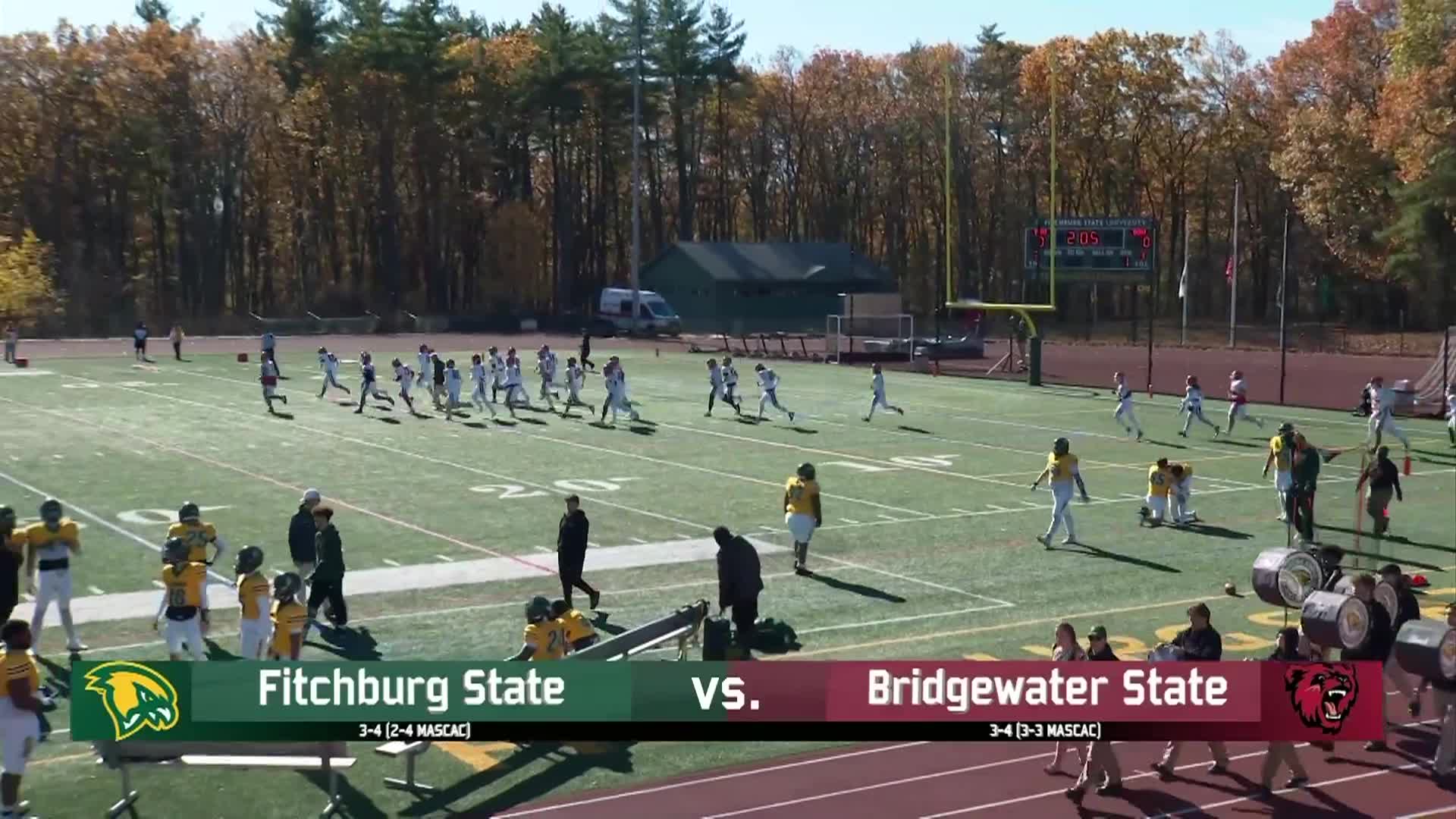 Fitchburg State Football: FSU vs Bridgewater State