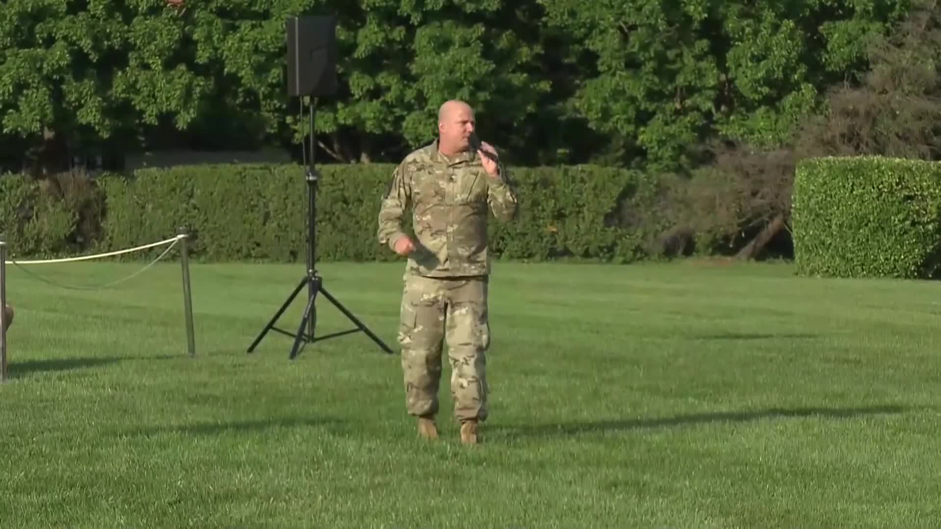 Twilight Tattoo hosted by Lt. Gen. Daniels